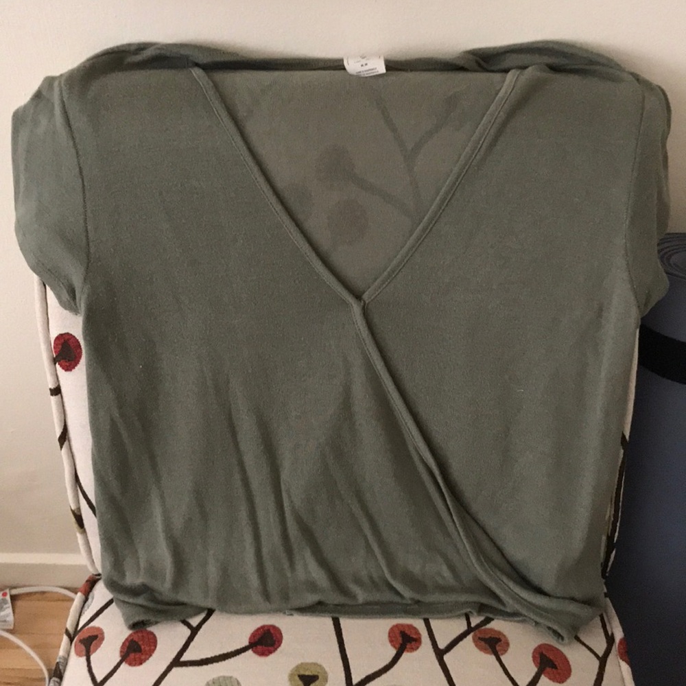 Free people light green top